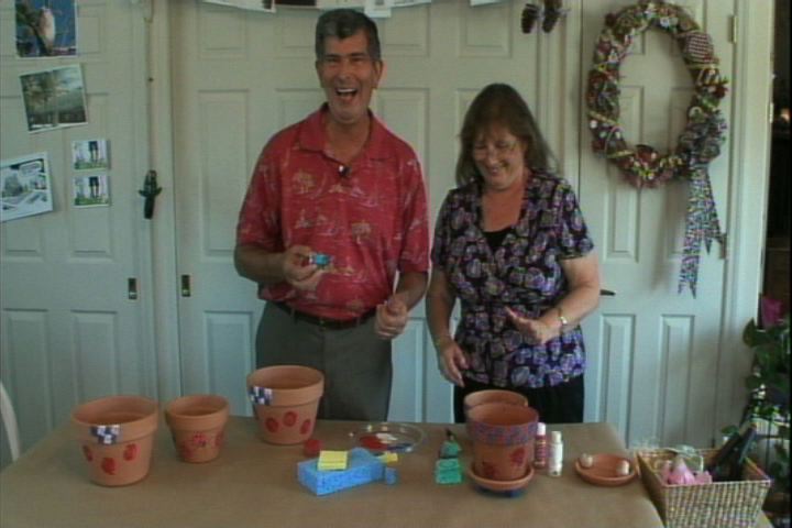 Lady Bug Pots