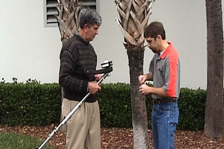 Loading a String Trimmer